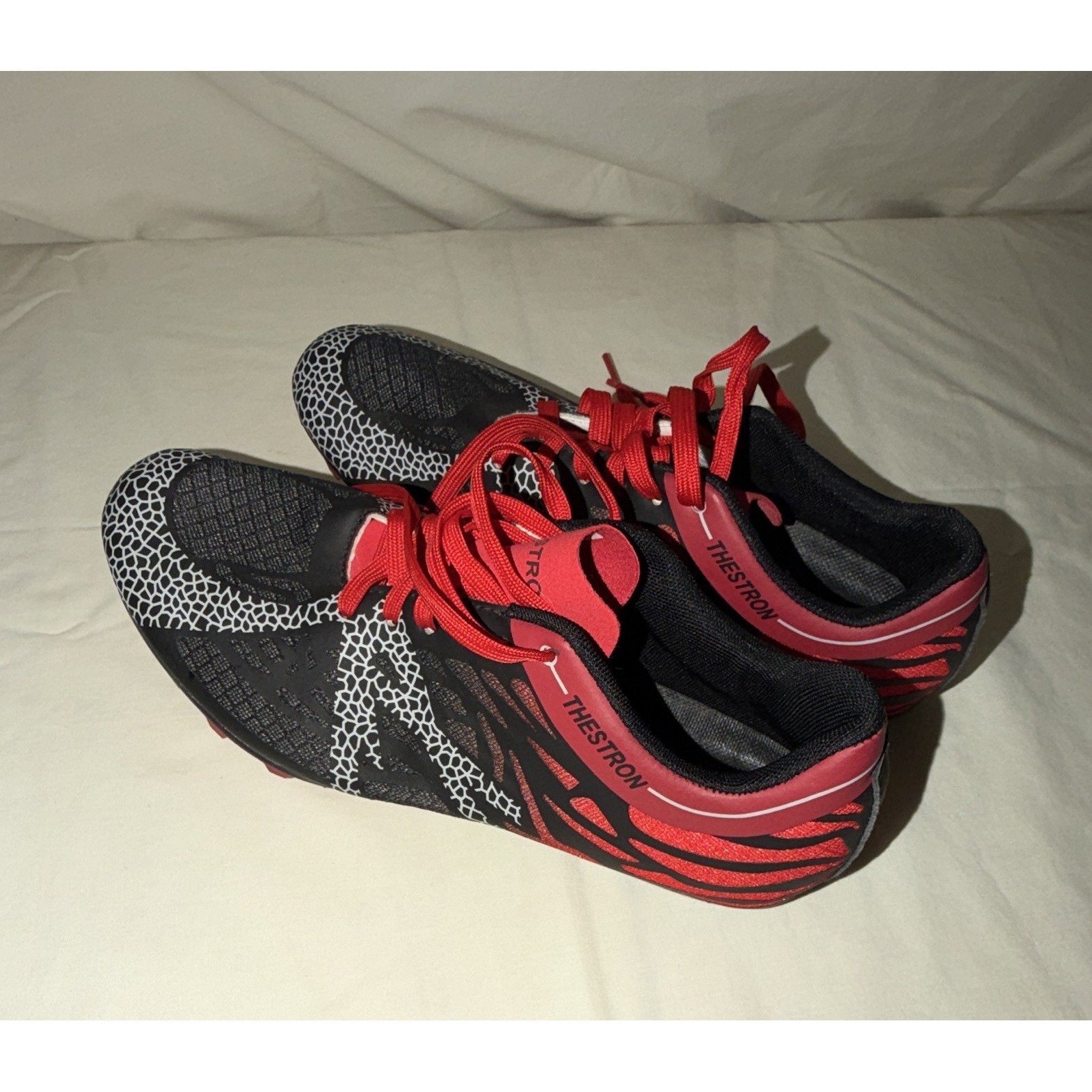 Thestron Th3 Ron Track Spikes Running Shoes Red/Black Men's 8.5-9/Women 10-10.5